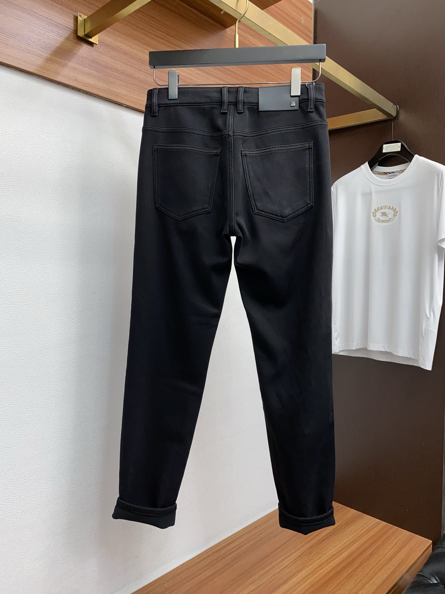 Ermenegildo Zegna Male Jeans Fleece Lined S-l