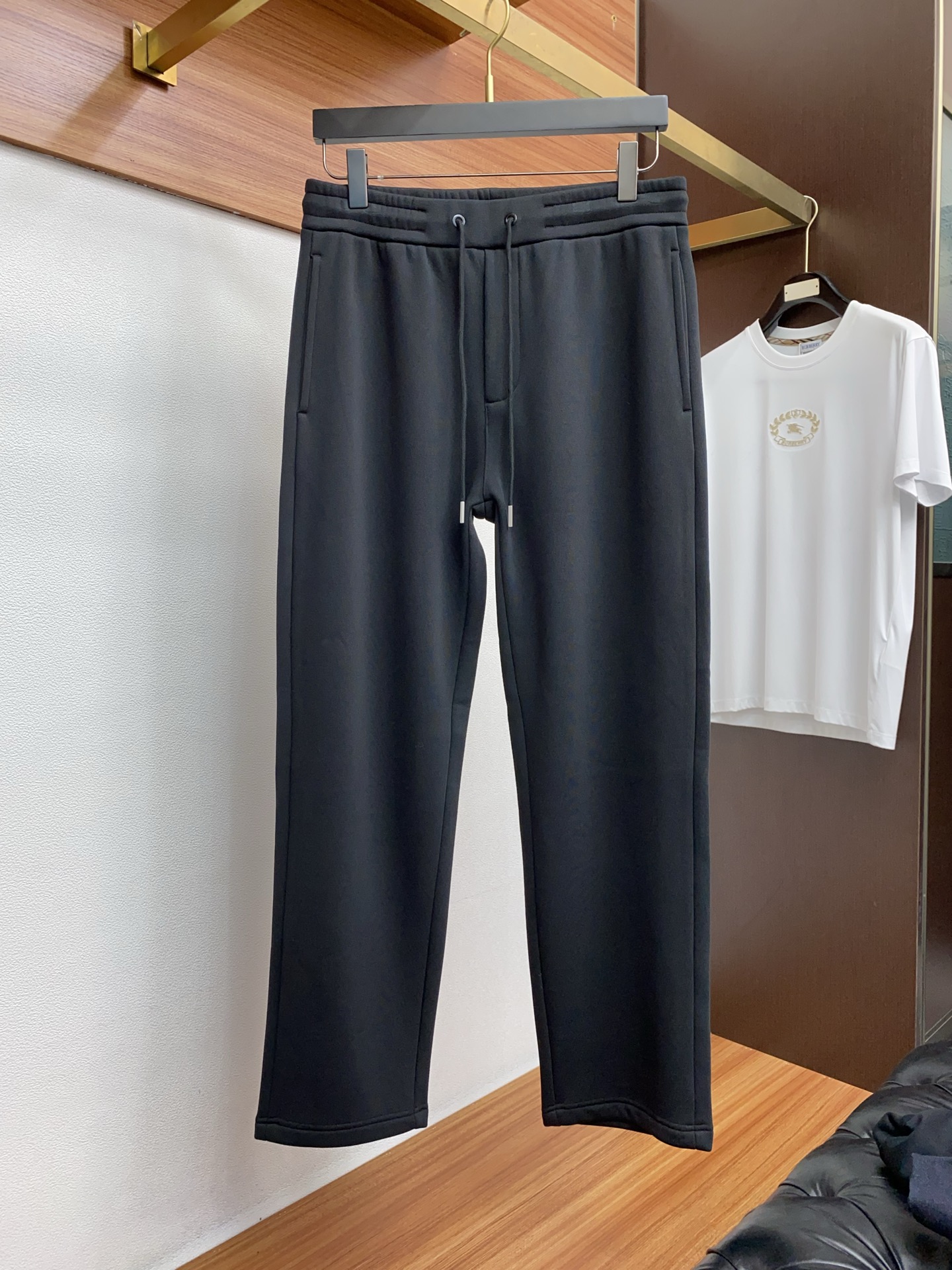 Moncler Male Sports Pants Cotton Fleece Lined S-m-l