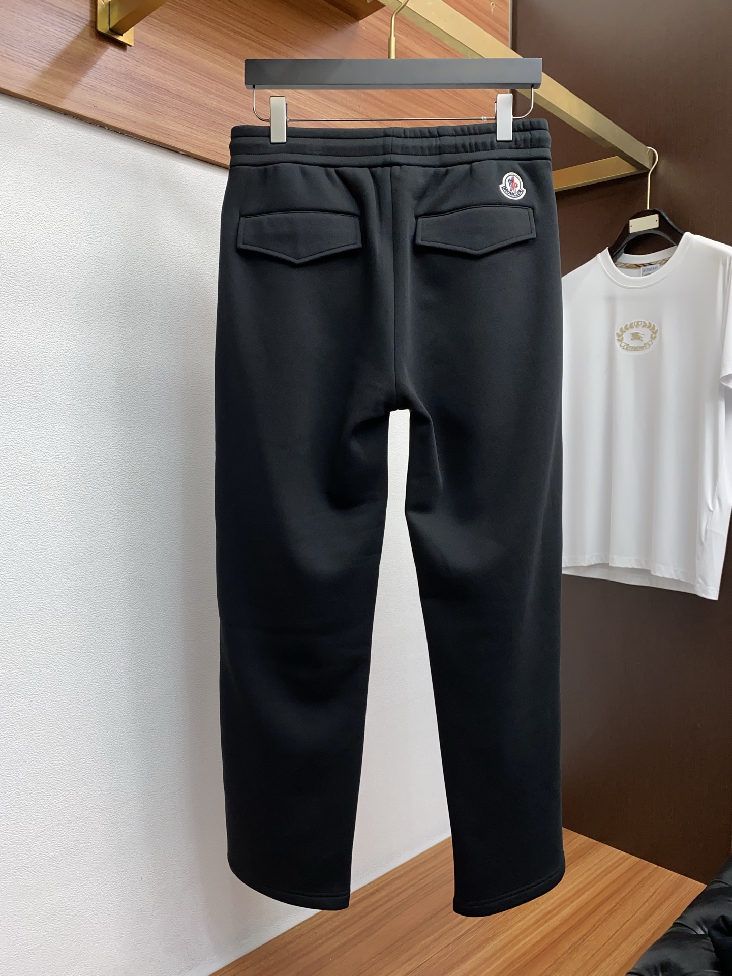 Moncler Male Sports Pants Cotton Fleece Lined S-m-l