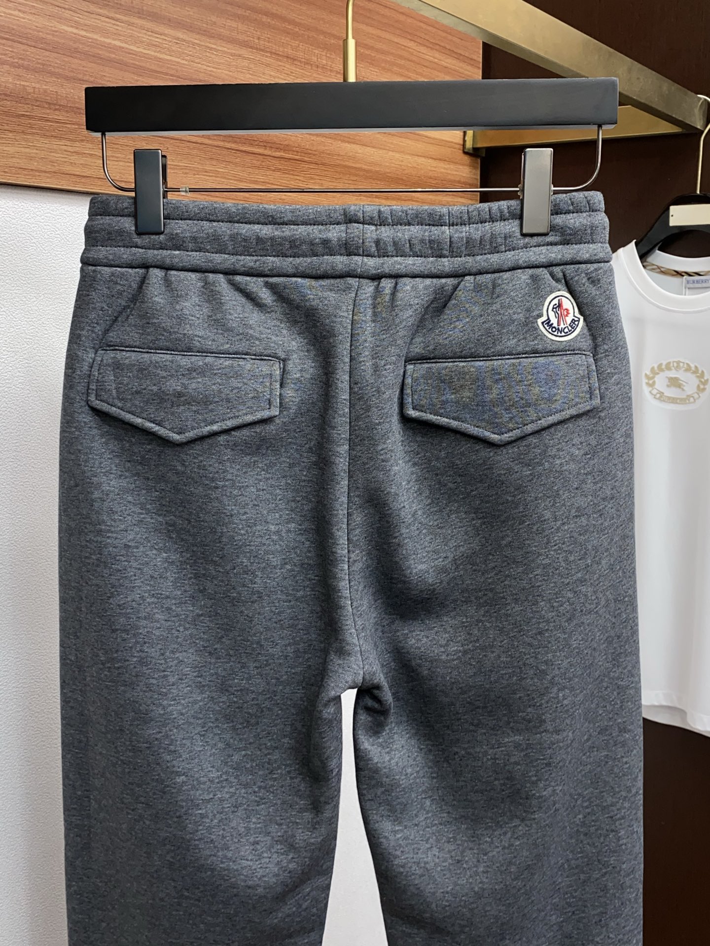 Moncler Male Sports Pants Cotton Fleece Lined S-m-l