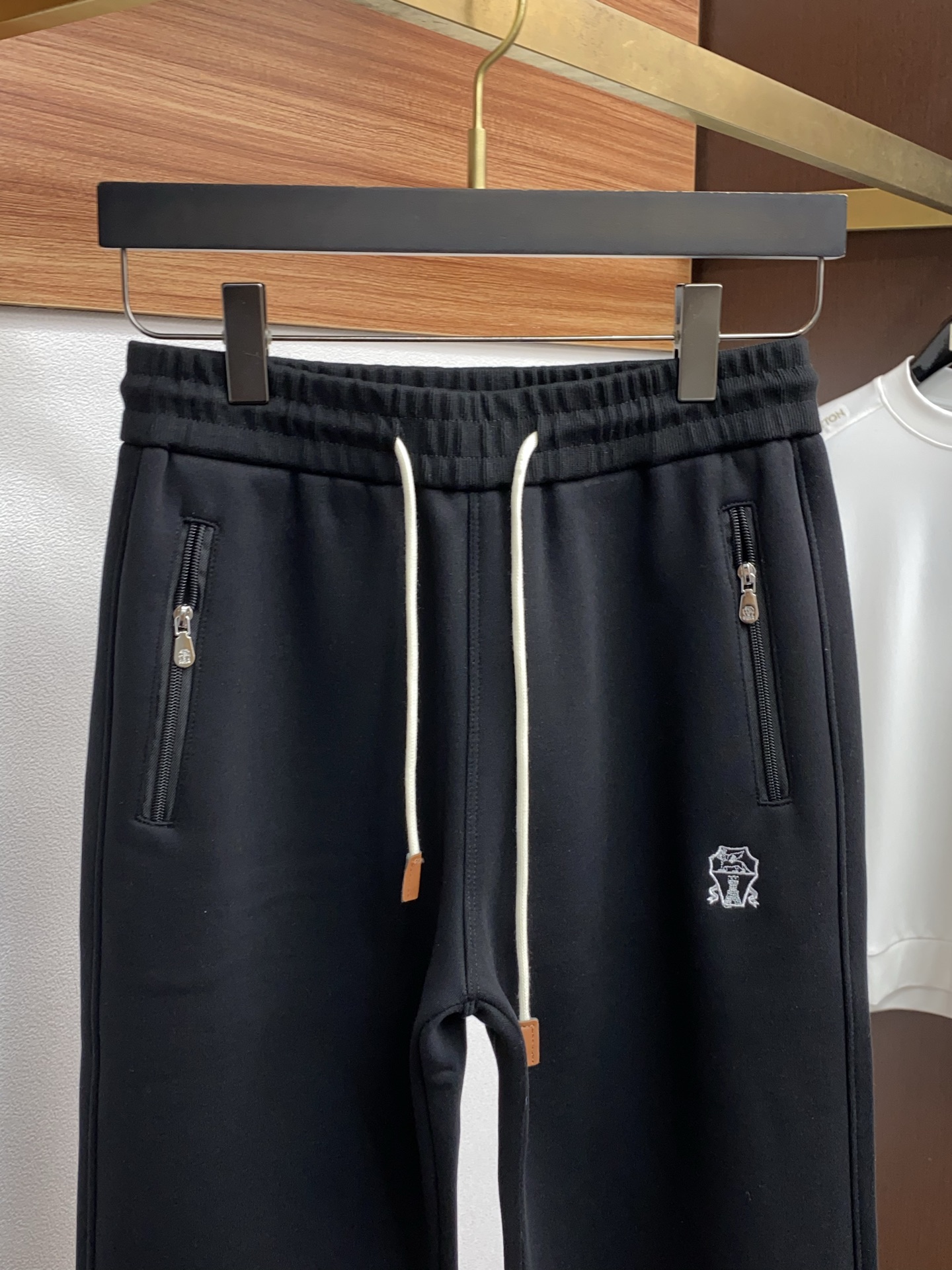 Brunello Cucinelli Male Sports Pants Cotton Fleece Lined S-m-l-xl