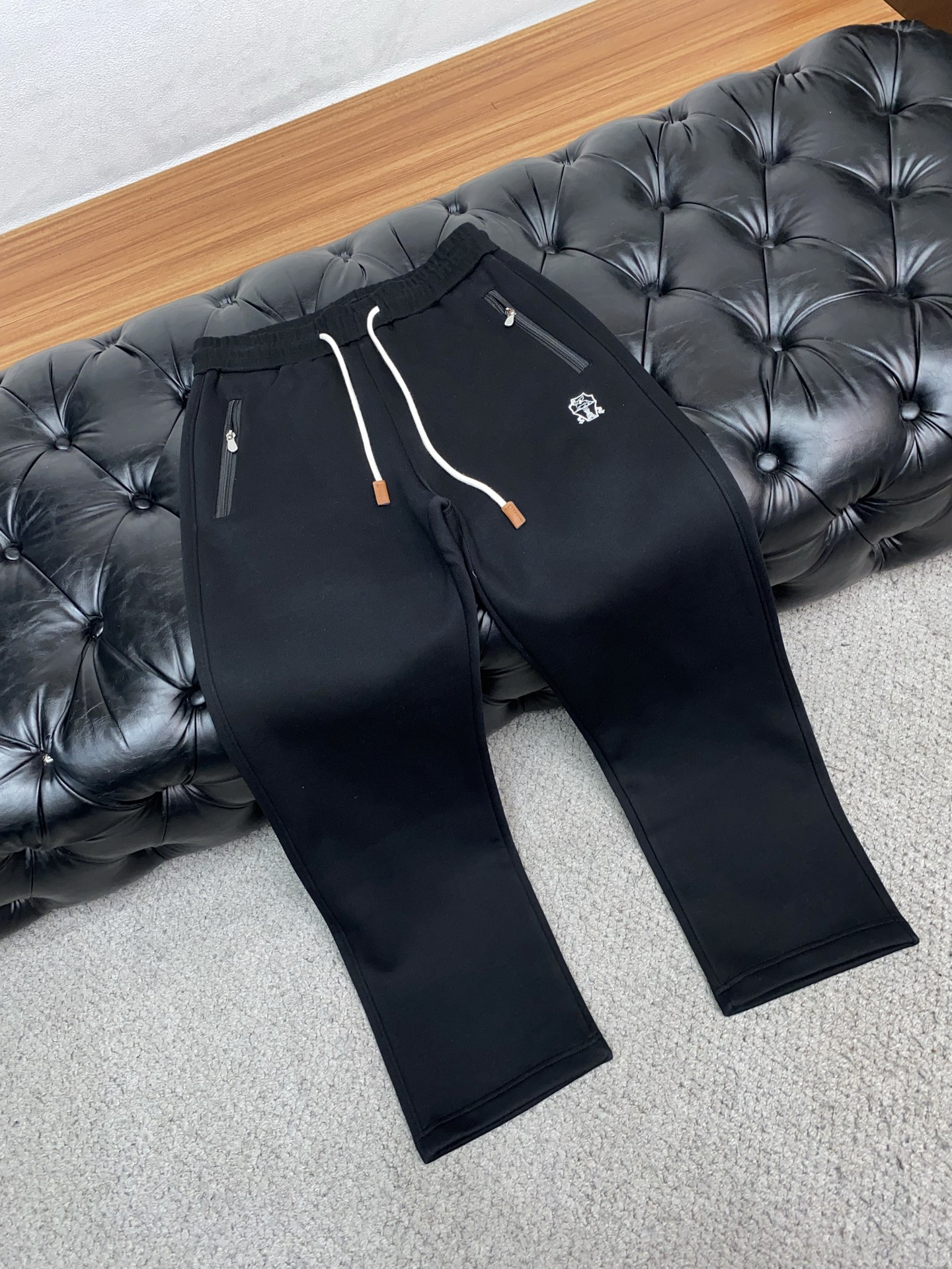 Brunello Cucinelli Male Sports Pants Cotton Fleece Lined S-m-l-xl