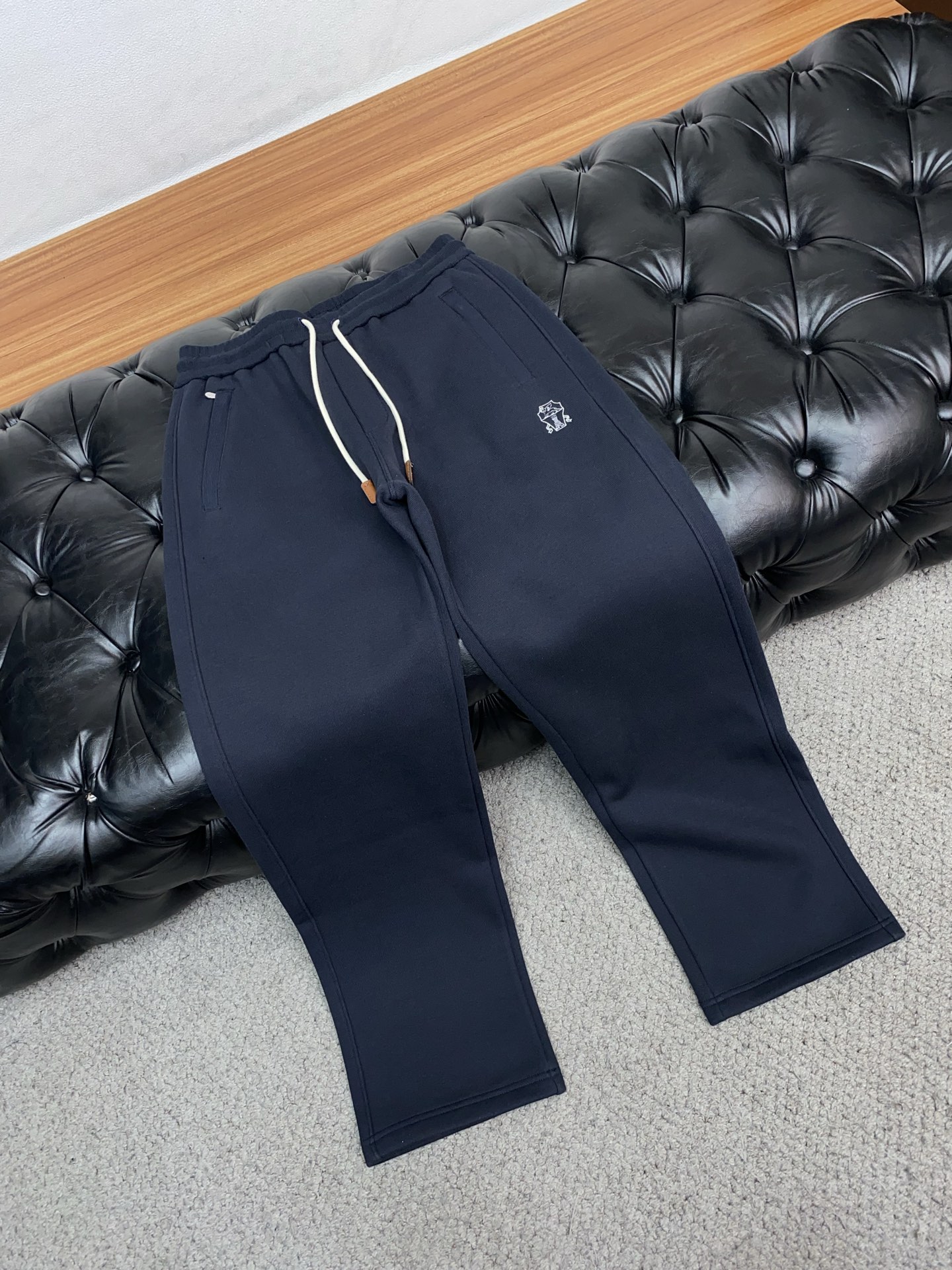 Brunello Cucinelli Male Sports Pants Cotton Fleece Lined S-m-l-xl