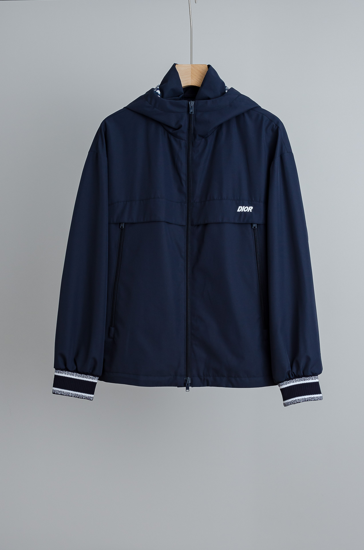 Dior Male Jacket Polyester Hooded M-xxxl