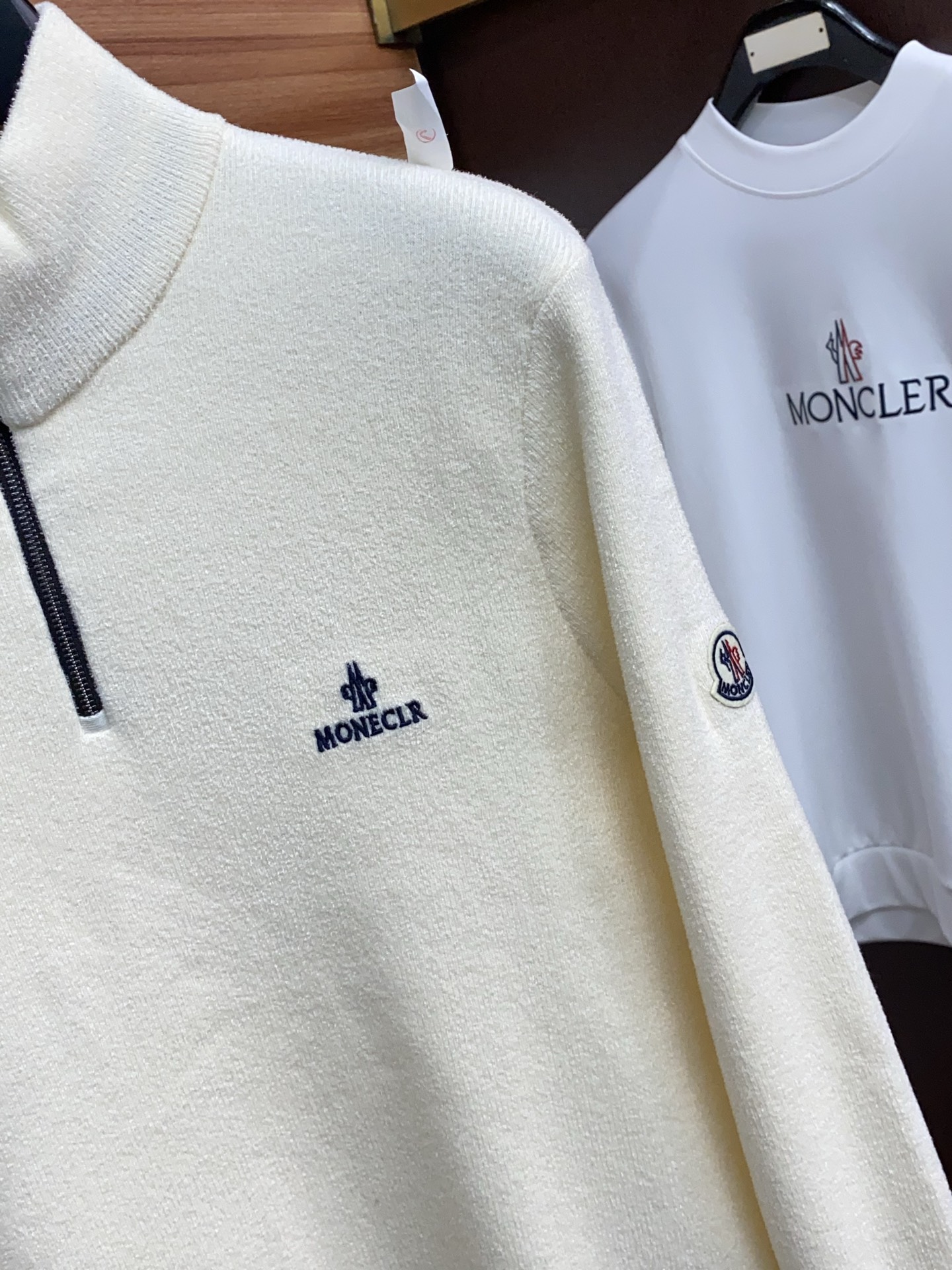 Moncler Male Basic Clothing Wool M-l