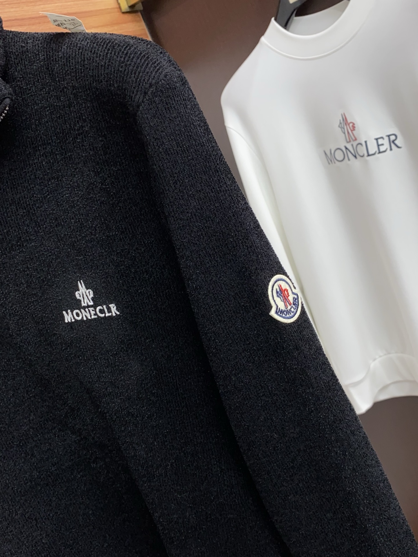 Moncler Male Basic Clothing Wool M-l