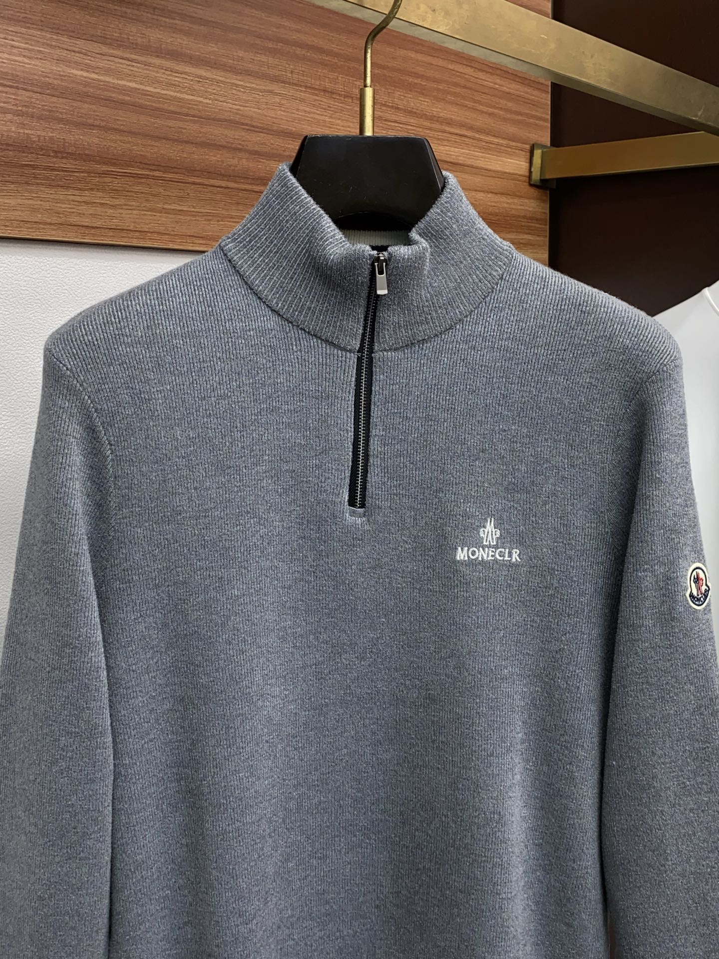 Moncler Male Basic Clothing Wool M-l