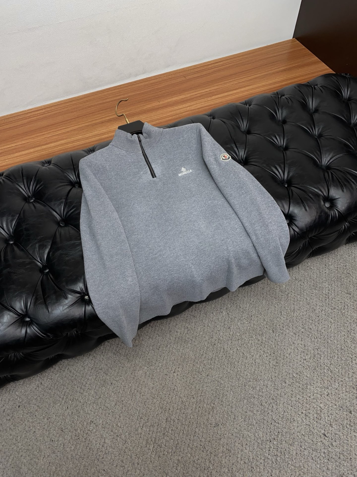 Moncler Male Basic Clothing Wool M-l