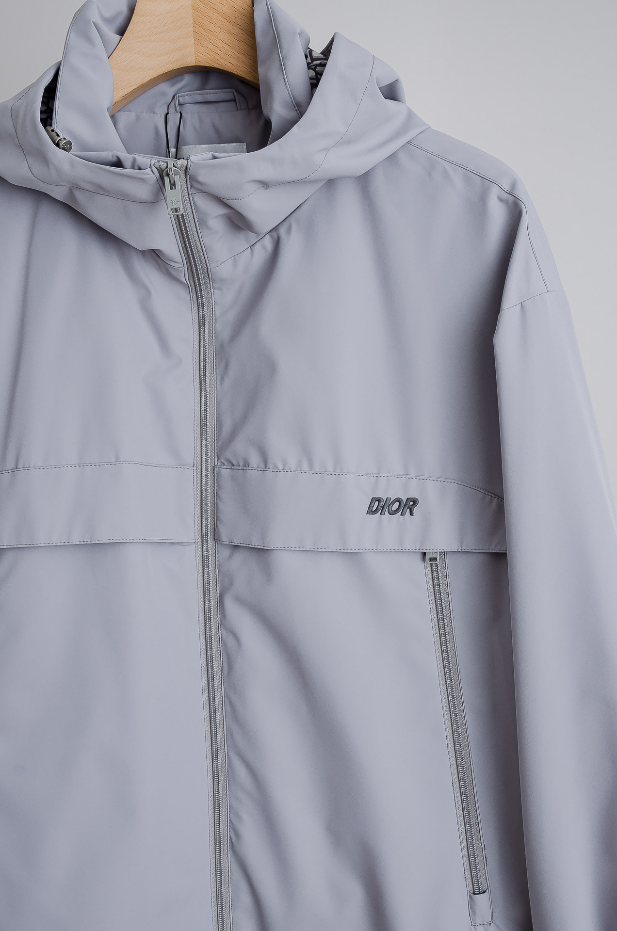 Dior Male Jacket Polyester Hooded M-xxxl