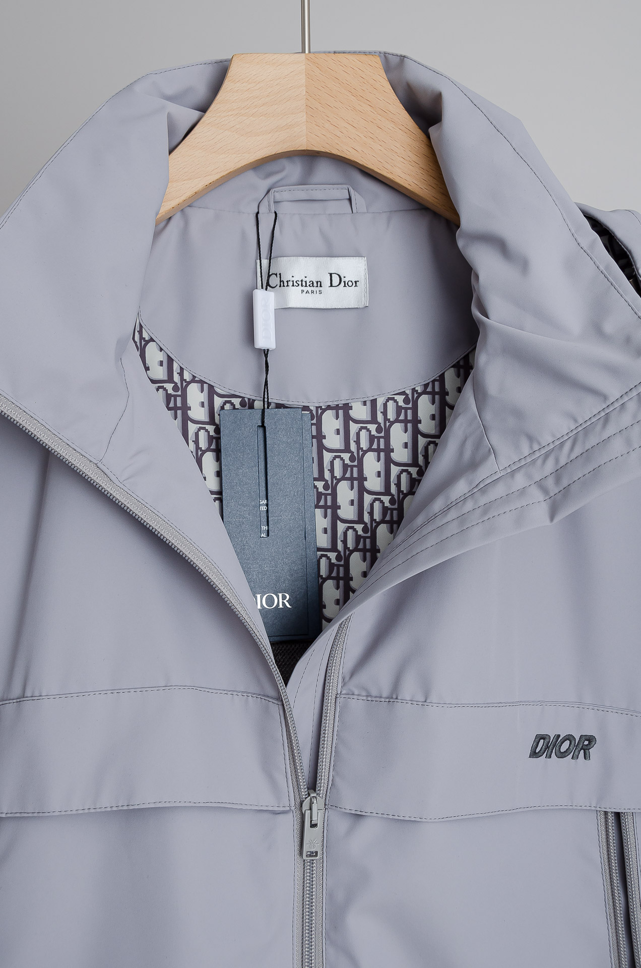 Dior Male Jacket Polyester Hooded M-xxxl