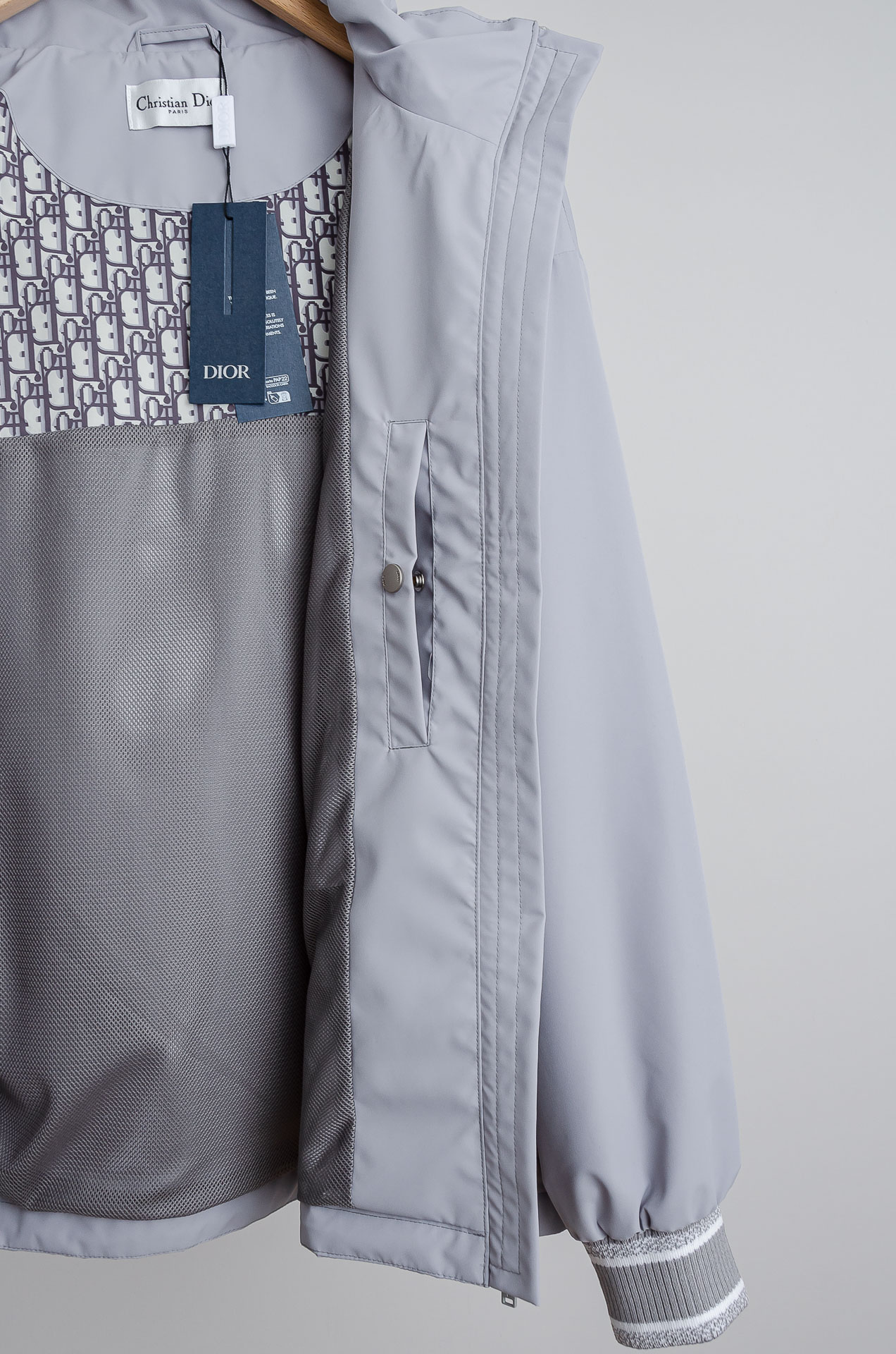 Dior Male Jacket Polyester Hooded M-xxxl