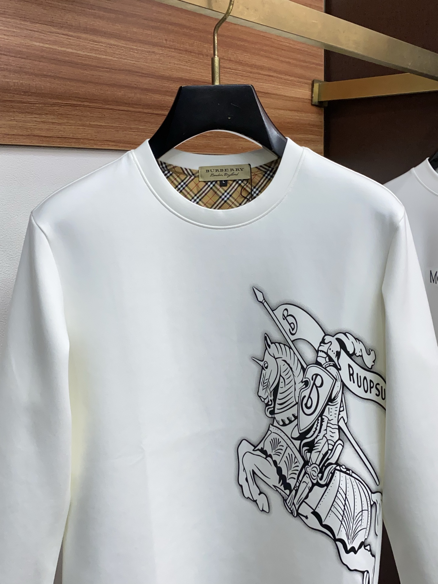 Burberry Male Hoodie Cotton M-xl