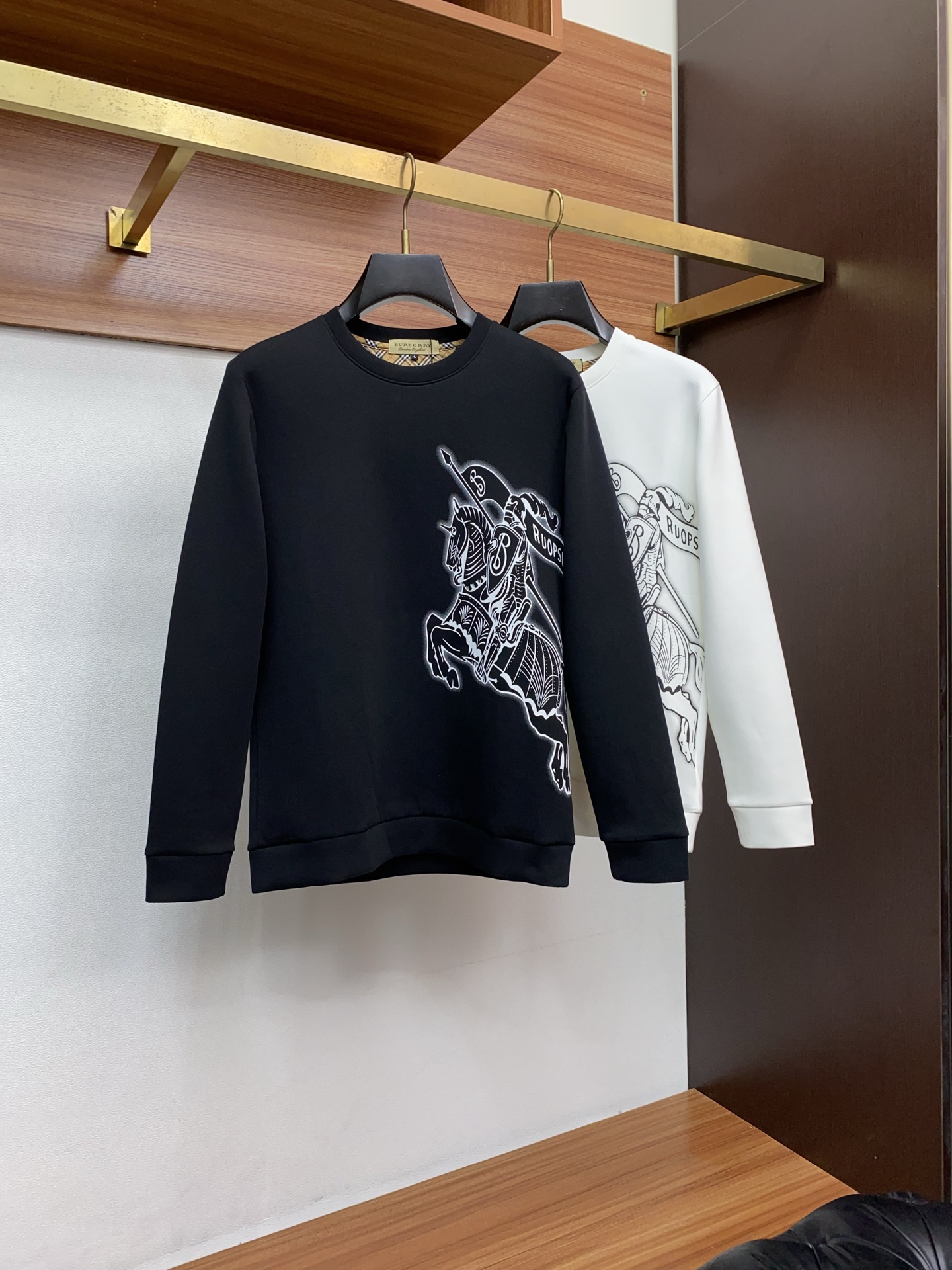 Burberry Male Hoodie Cotton M-xl