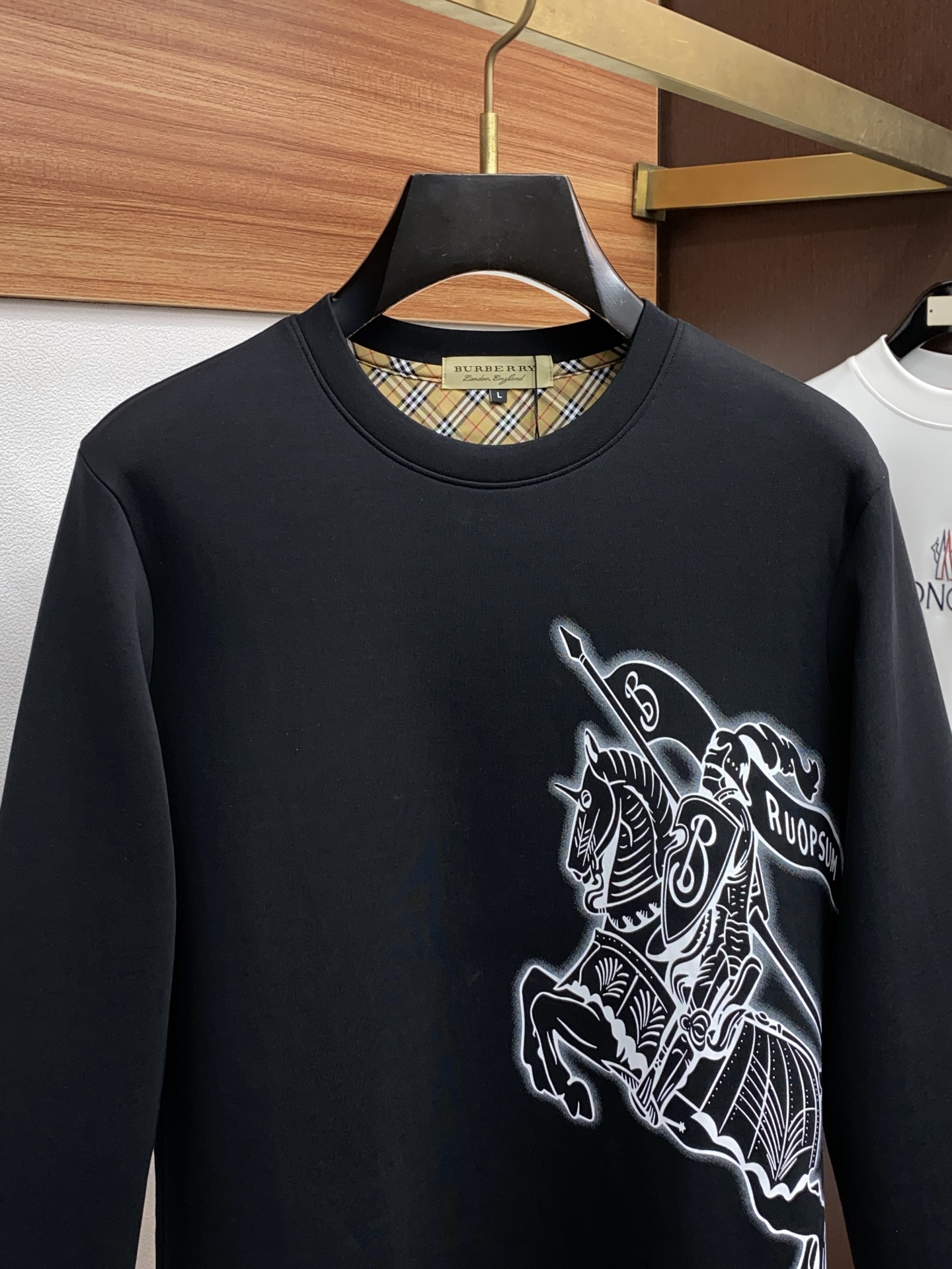 Burberry Male Hoodie Cotton M-xl