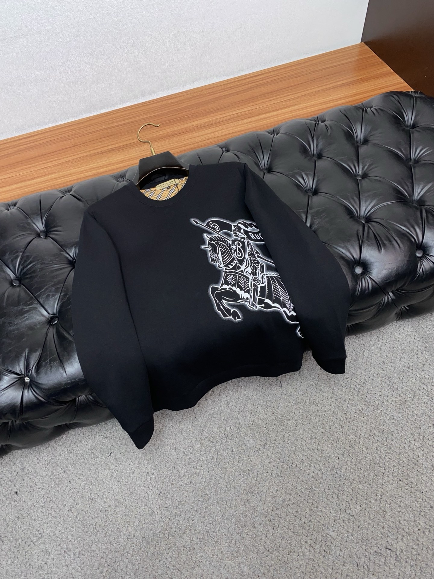 Burberry Male Hoodie Cotton M-xl