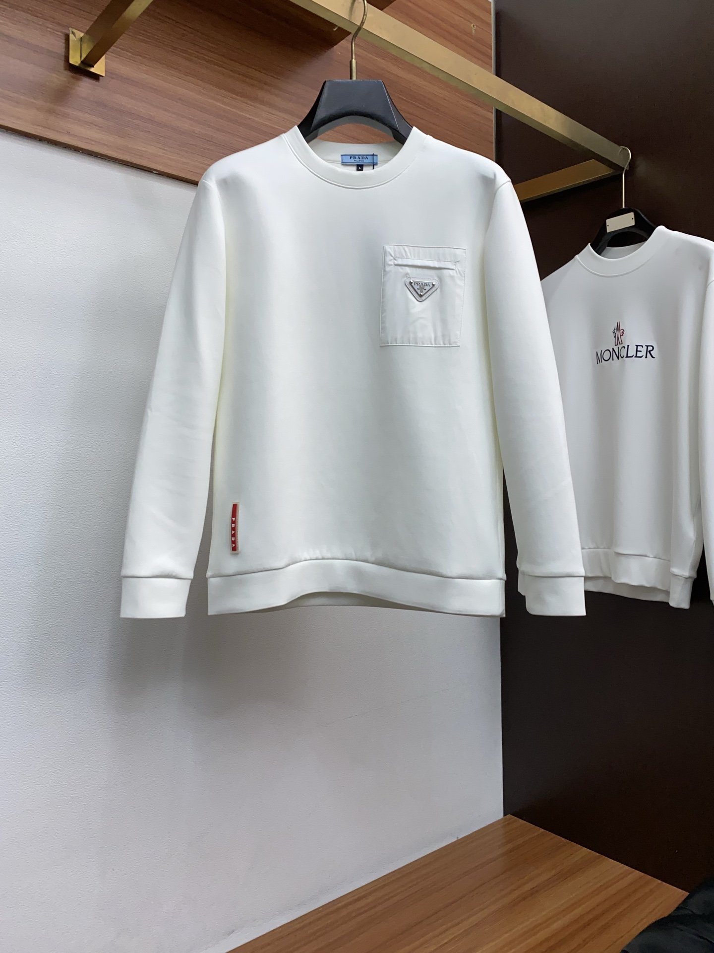 Prada Male Hoodie Cotton M-xl