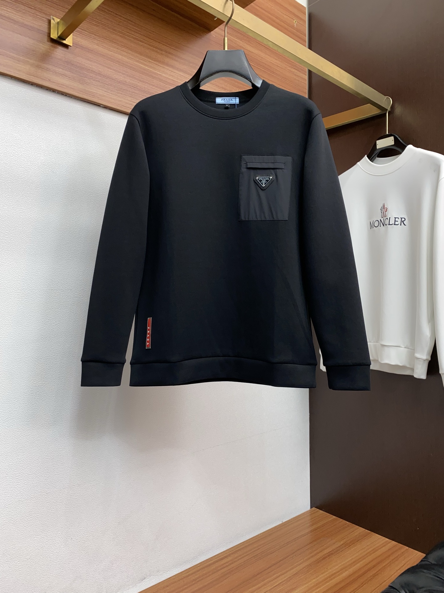 Prada Male Hoodie Cotton M-xl