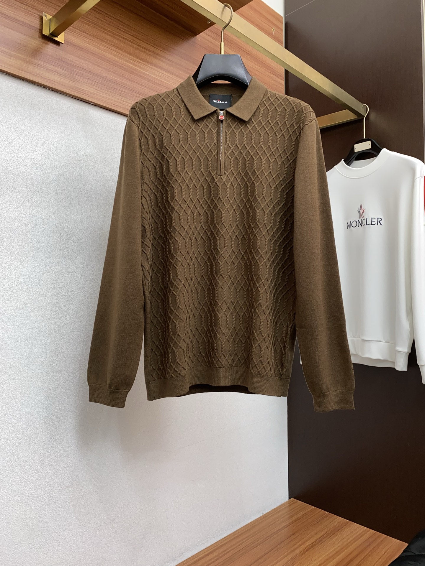 Kiton Male Basic Clothing Wool M-l-xl