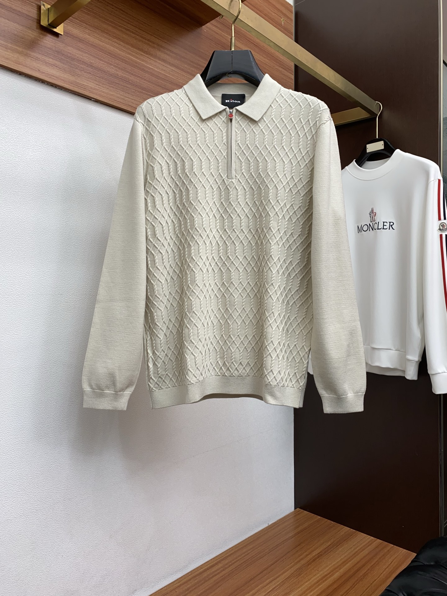 Kiton Male Basic Clothing Wool M-l-xl