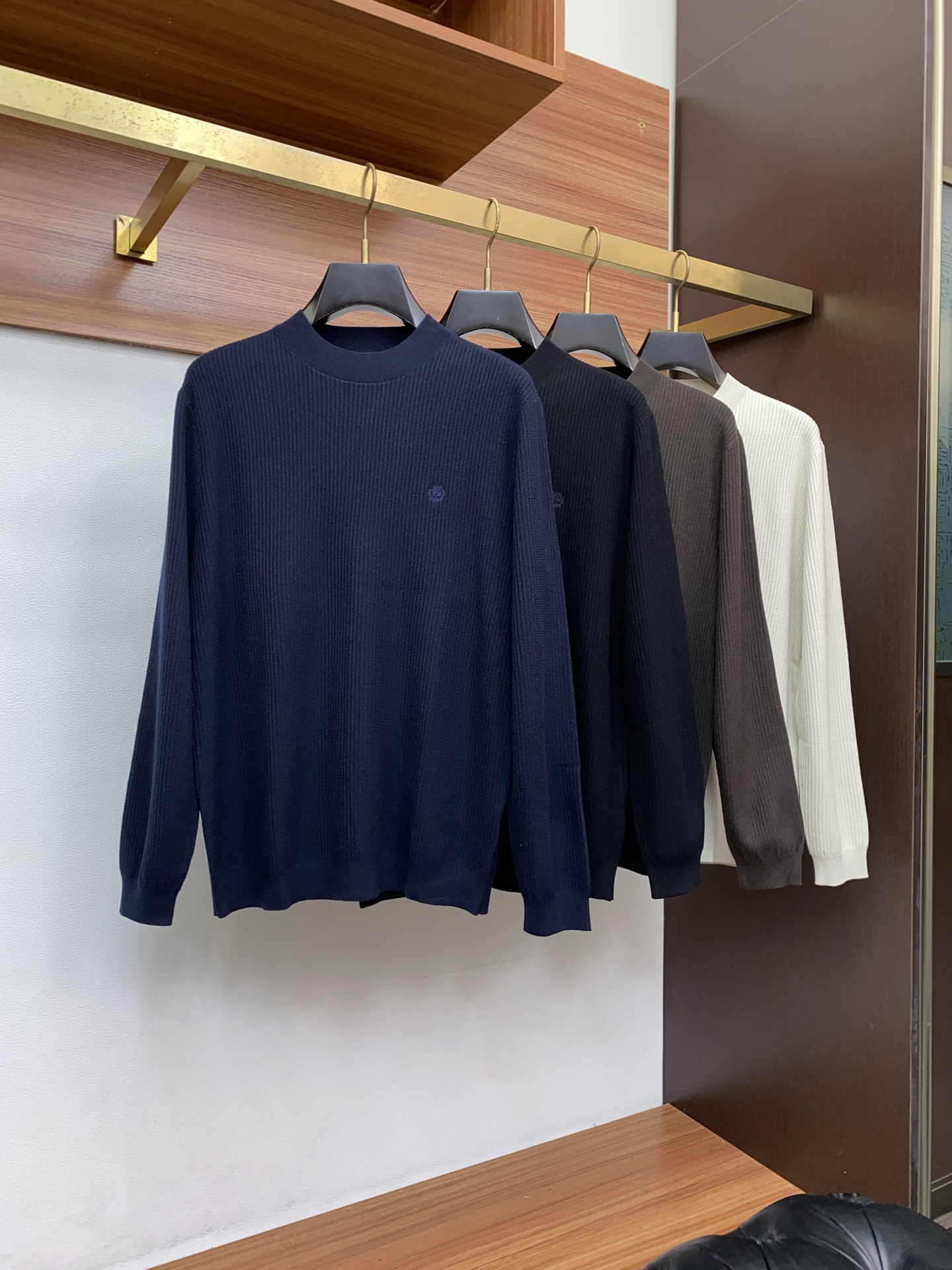 Loro Piana Male Basic Clothing Wool M-l-xl