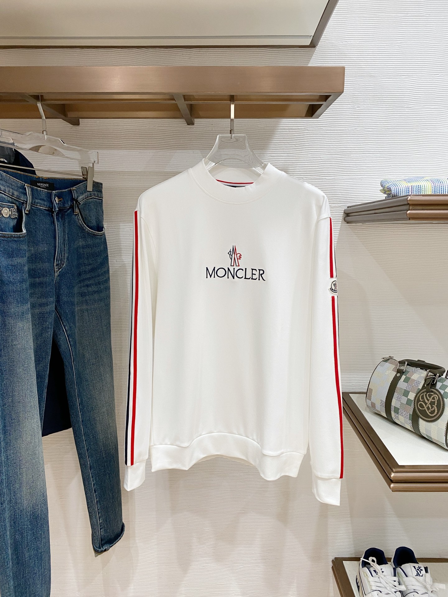 Moncler Male Hoodie Black S-m-l