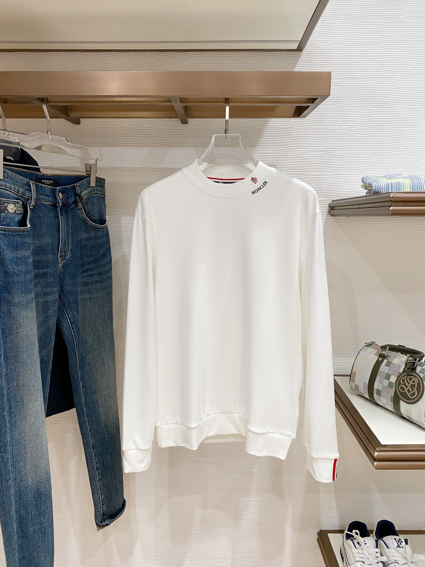 Moncler Male Hoodie Black S-m-l