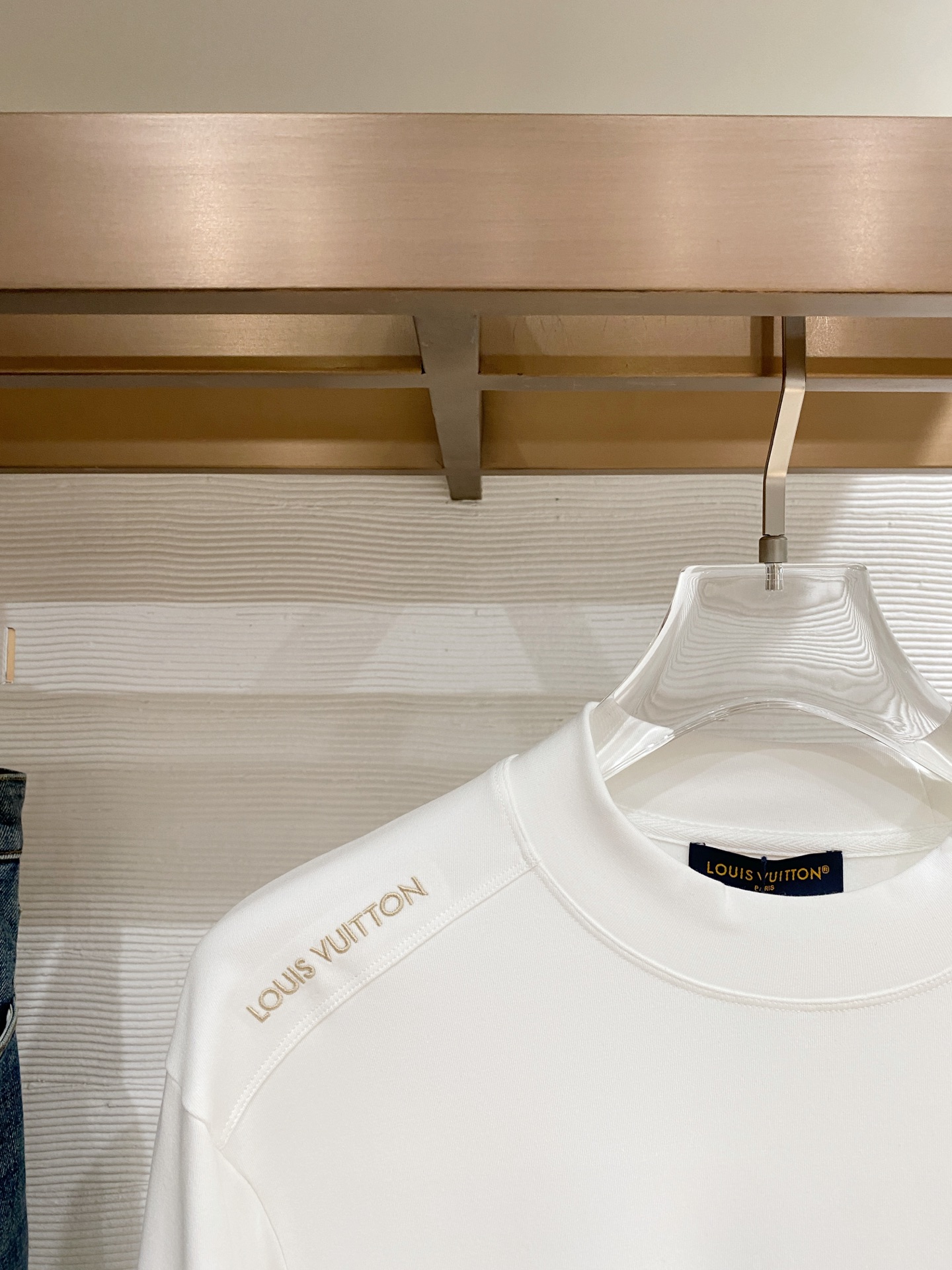 Louis Vuitton Male Hoodie Black S