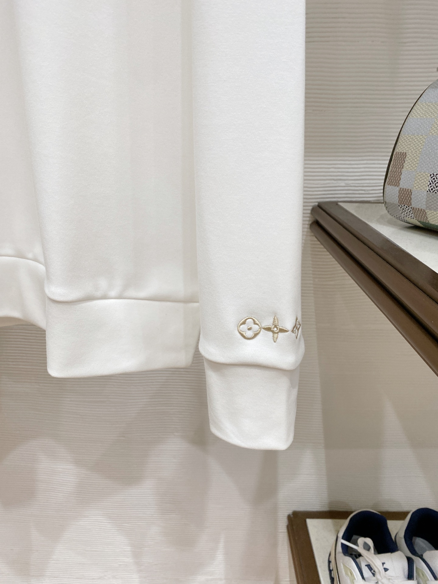 Louis Vuitton Male Hoodie Black S