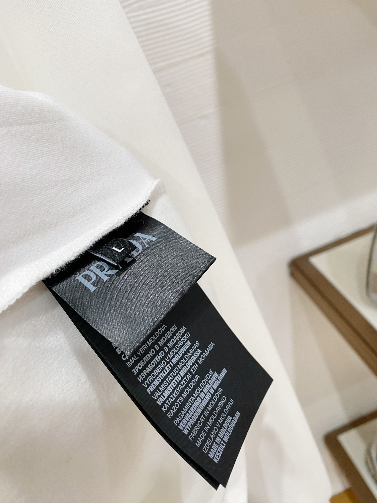 Prada Male Hoodie Black S