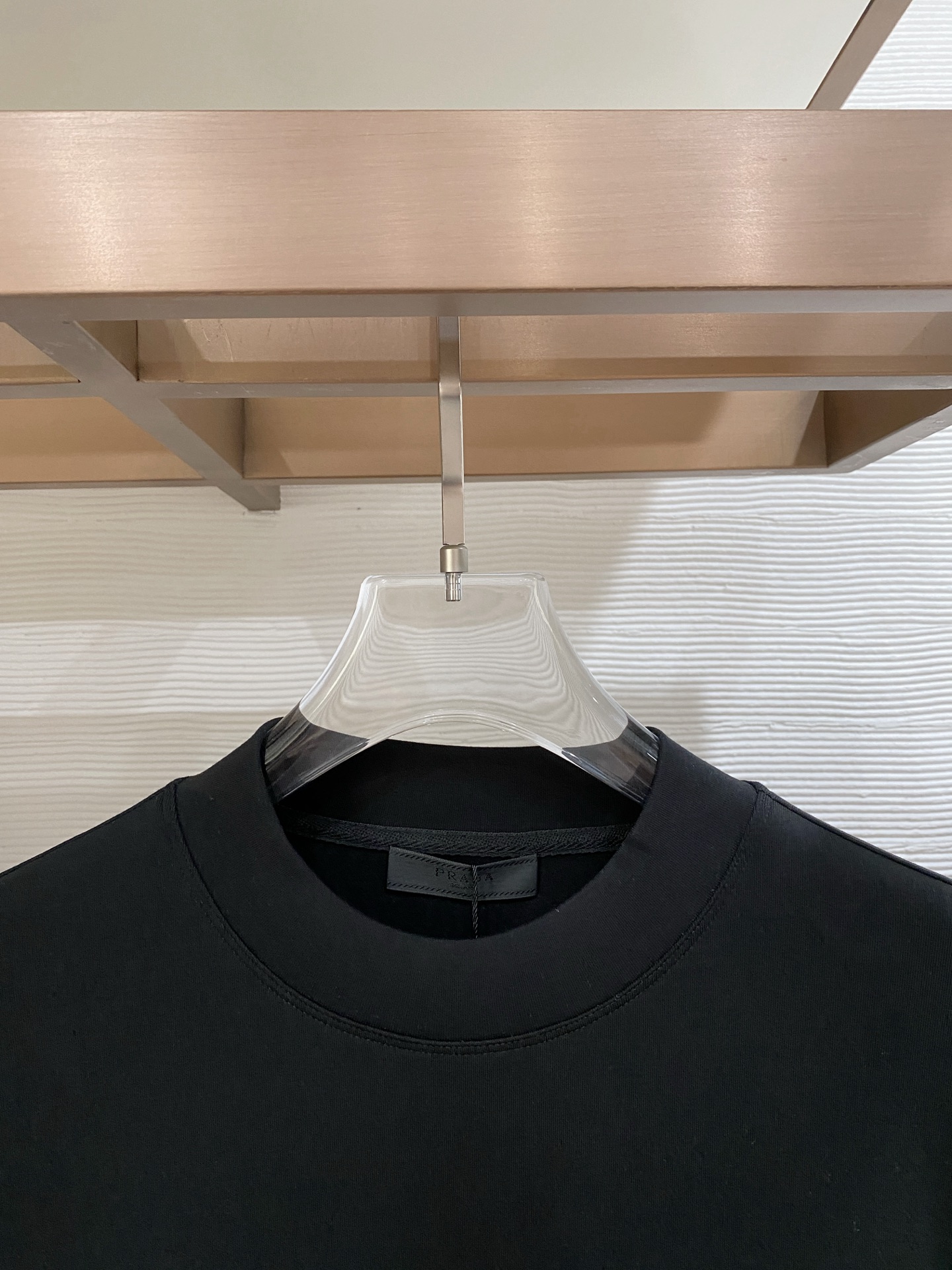 Prada Male Hoodie Black S