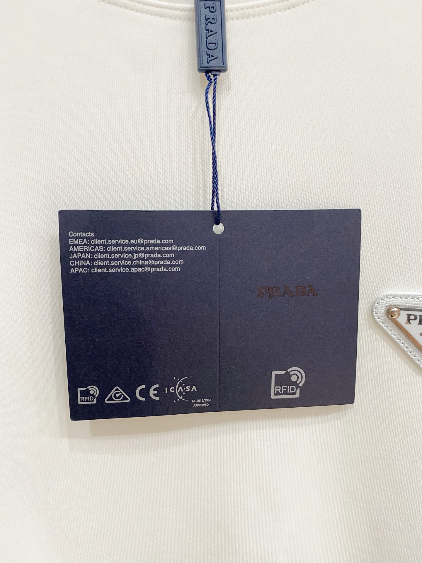 Prada Male Hoodie Black S