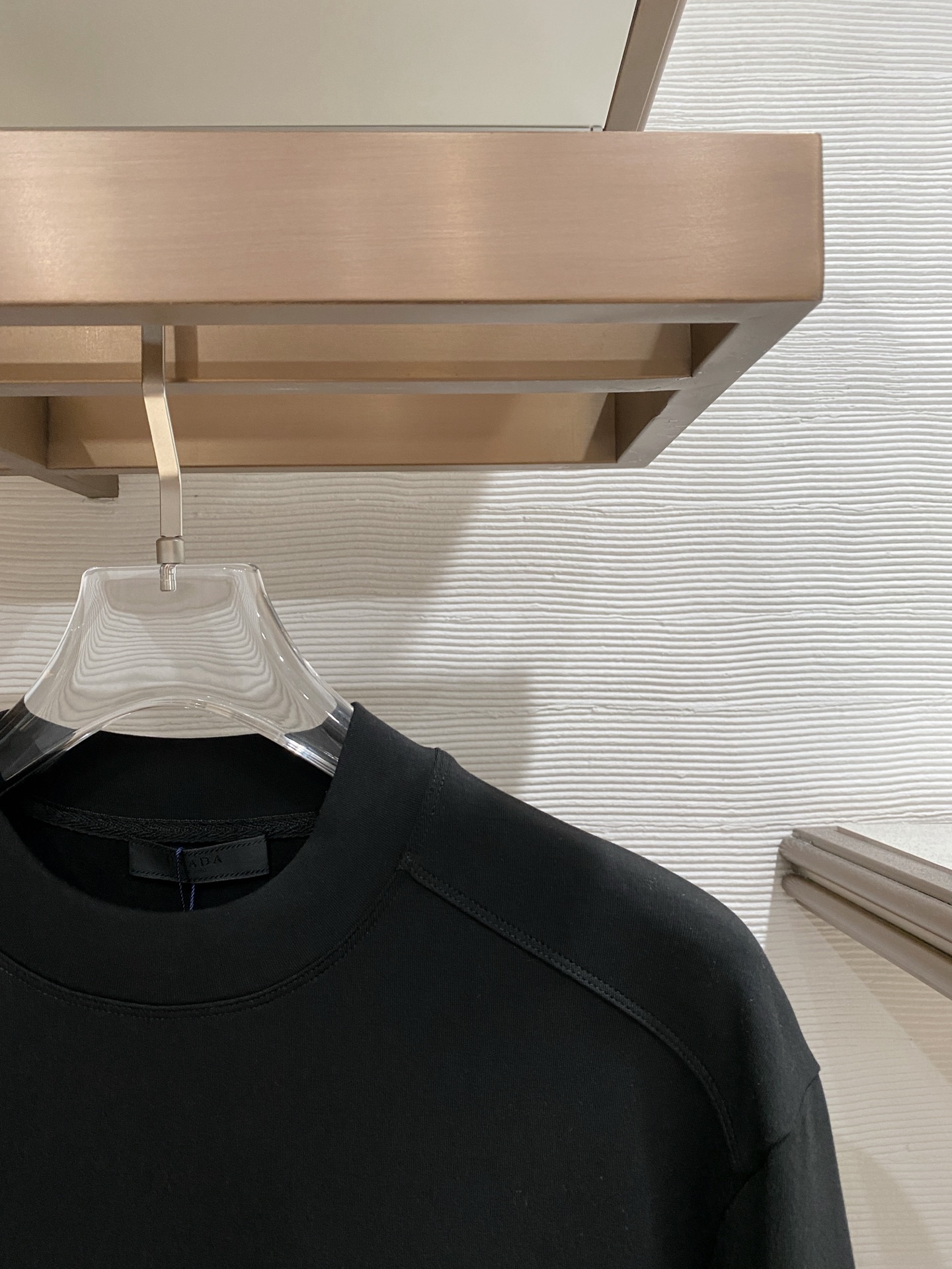 Prada Male Hoodie Black S