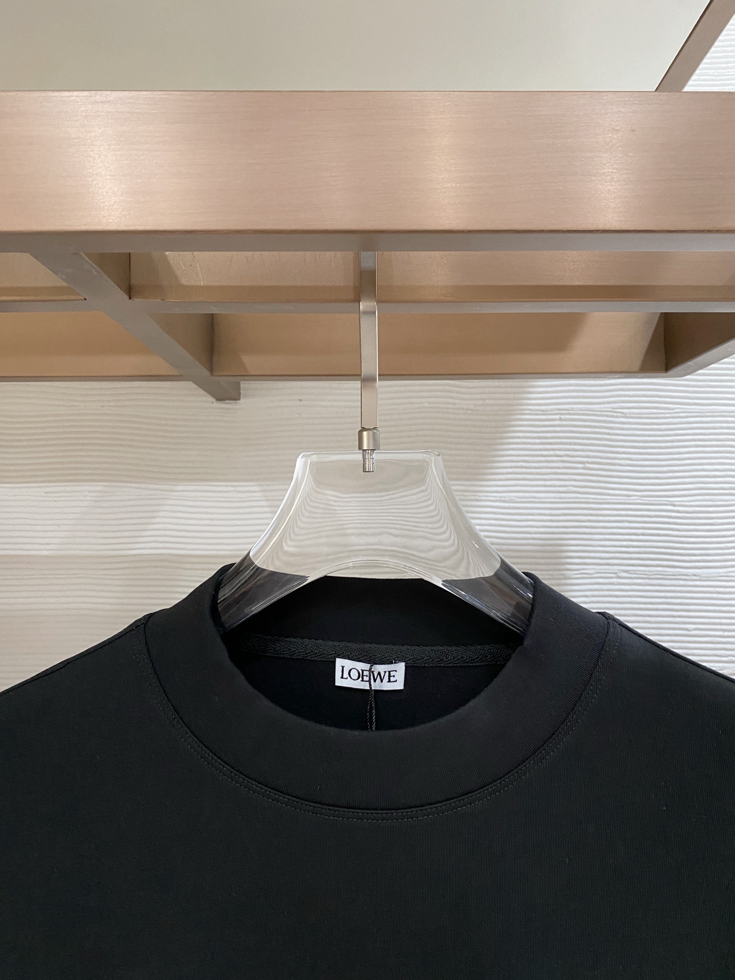 Loewe Male Hoodie Black S