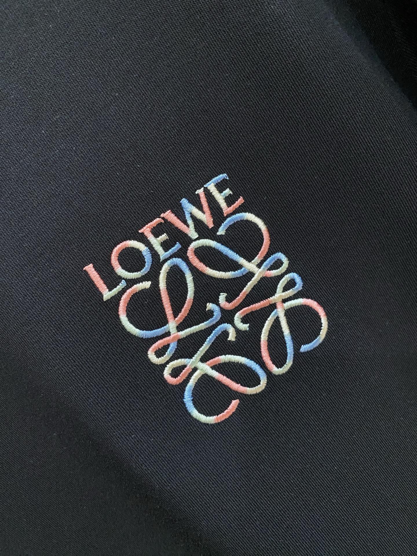Loewe Male Hoodie Black S