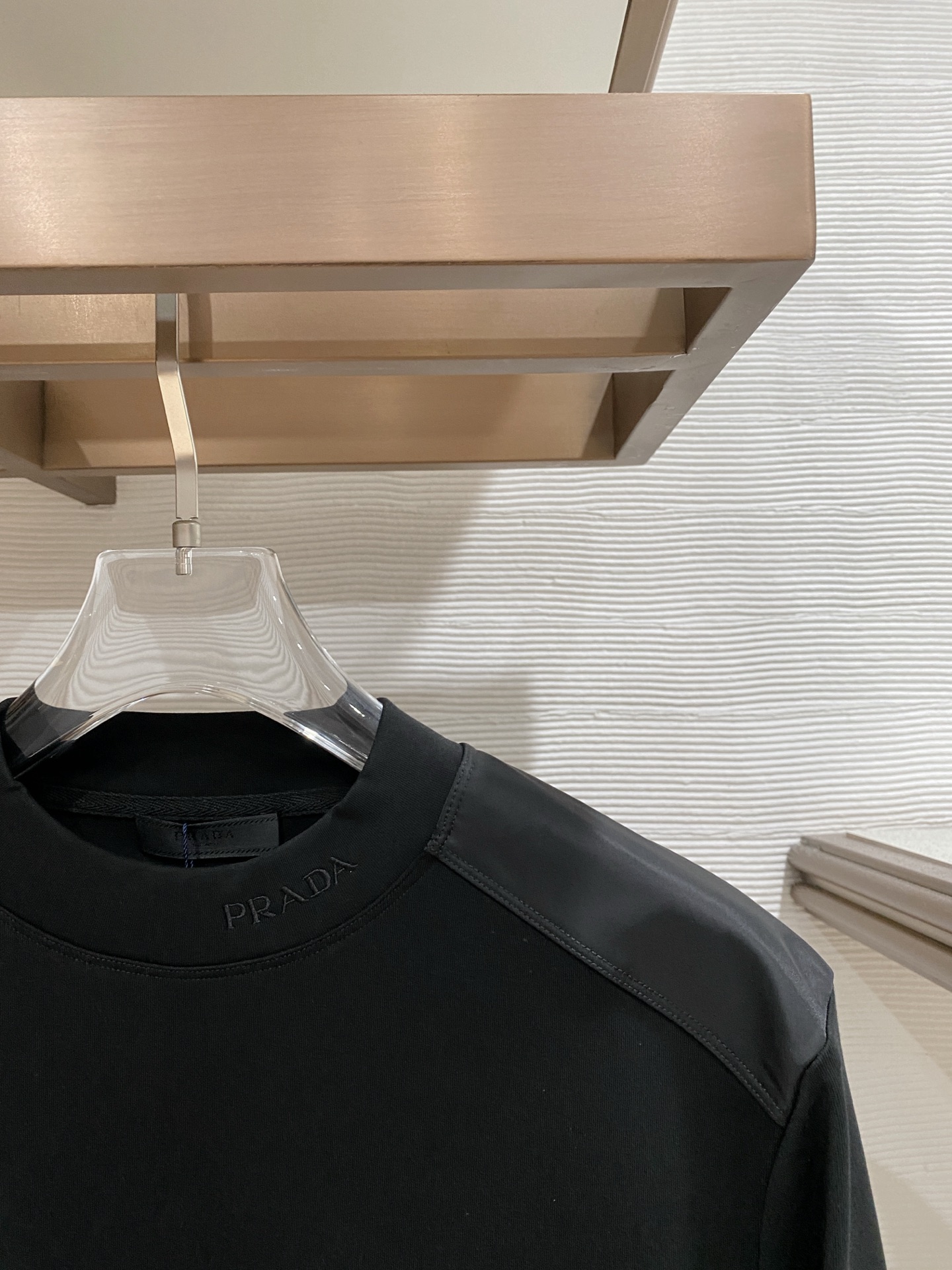 Prada Male Hoodie Black S