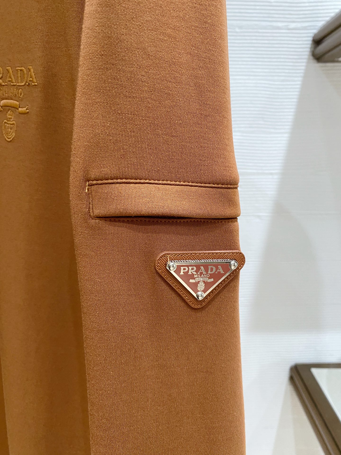 Prada Male Hoodie Black S