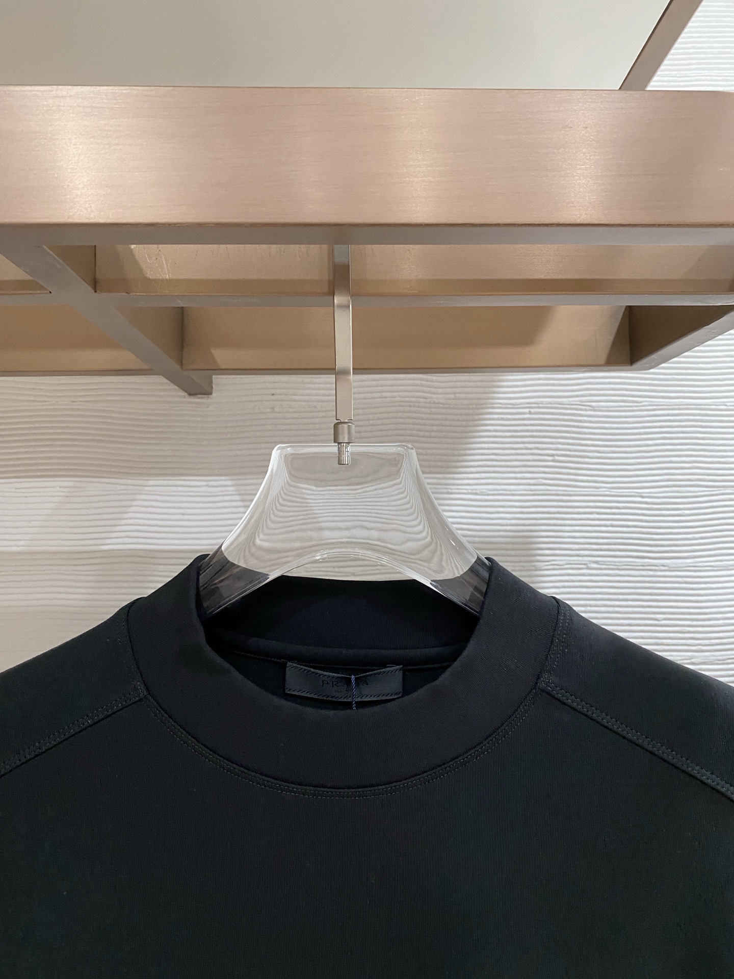 Prada Male Hoodie Black S