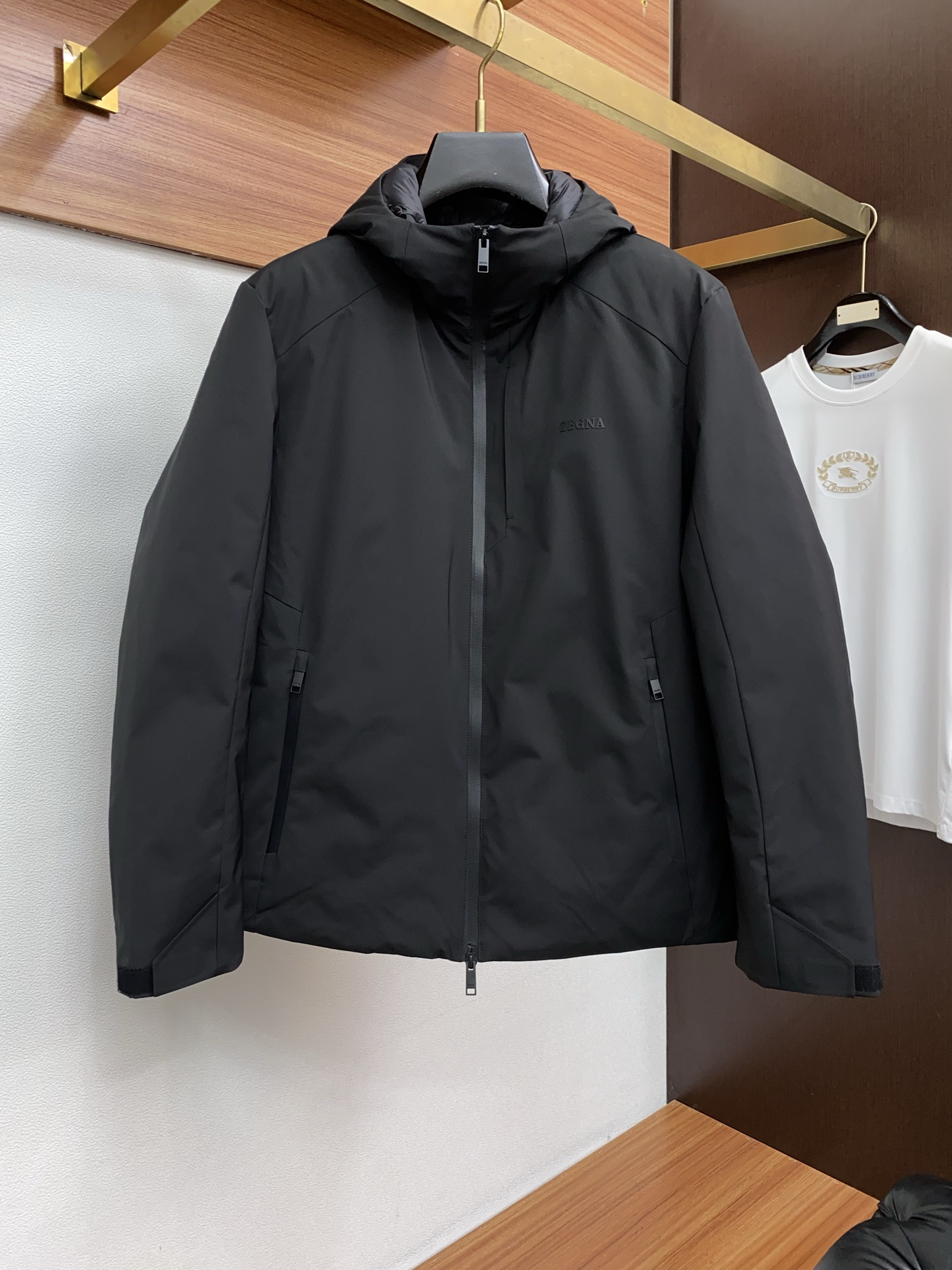 Ermenegildo Zegna Down Jacket Hooded M-xl