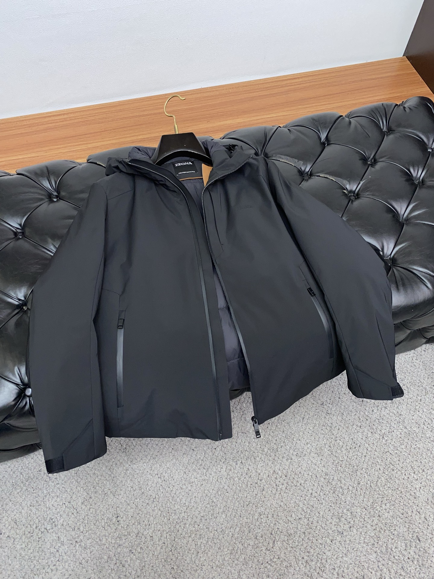 Ermenegildo Zegna Down Jacket Hooded M-xl