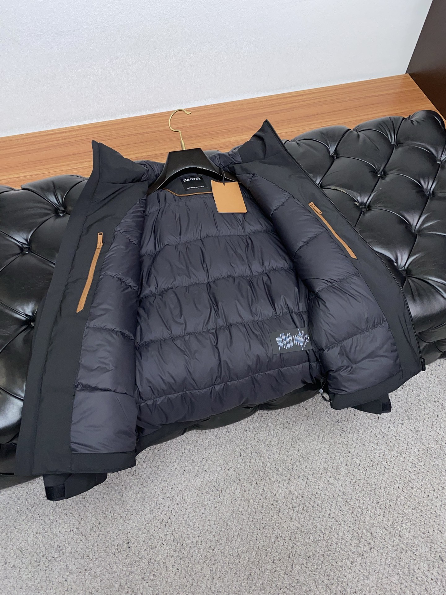 Ermenegildo Zegna Down Jacket Hooded M-xl