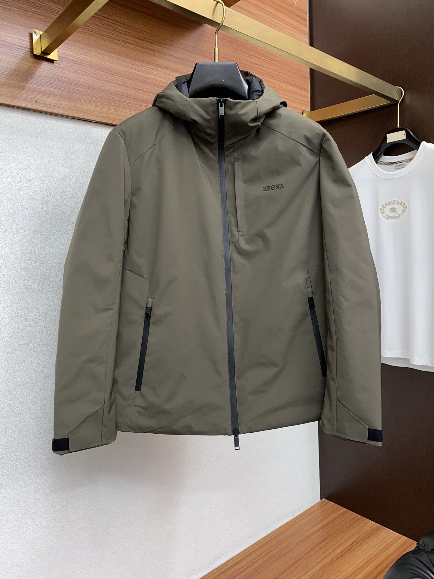 Ermenegildo Zegna Down Jacket Hooded M-xl