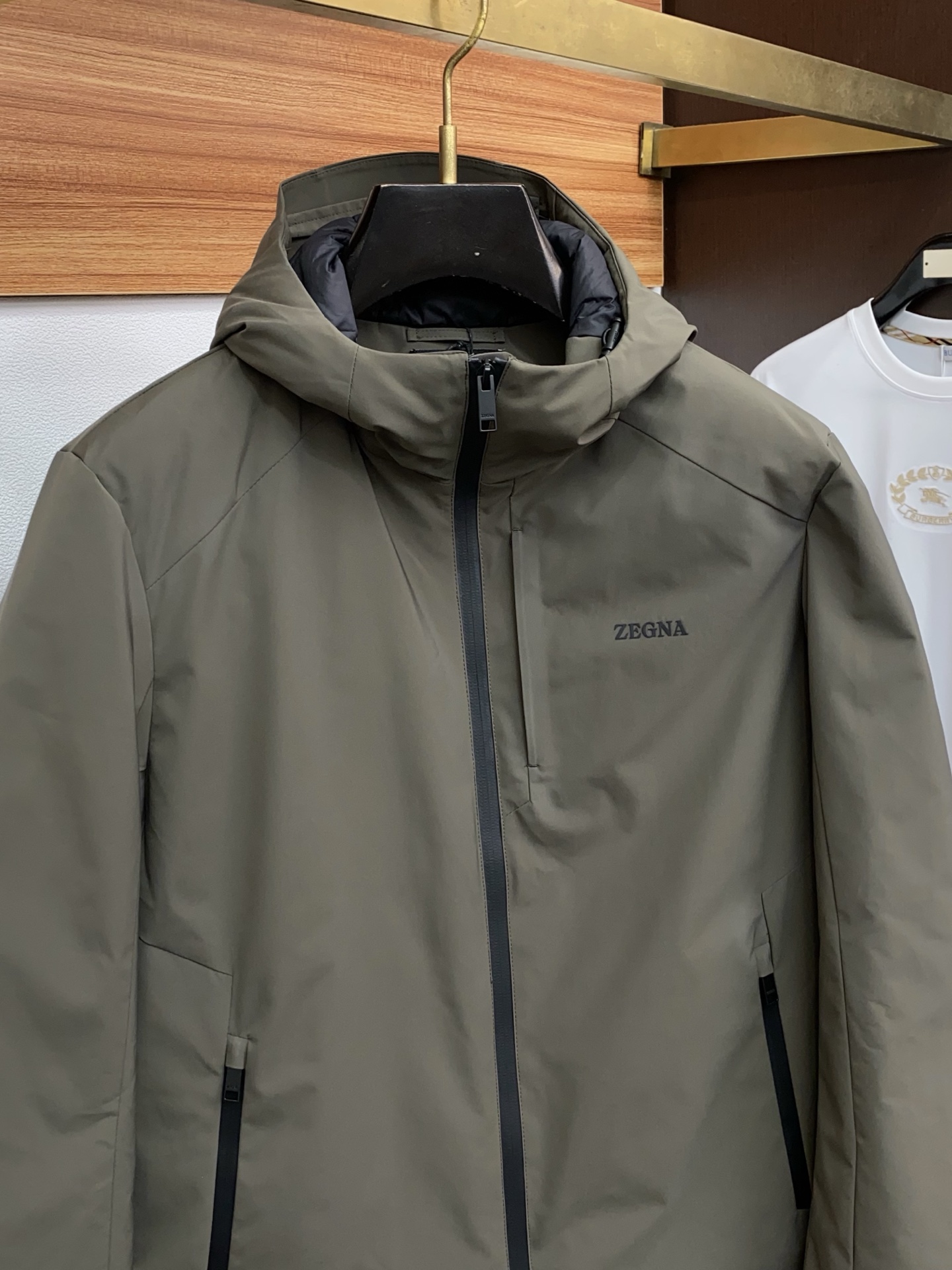 Ermenegildo Zegna Down Jacket Hooded M-xl