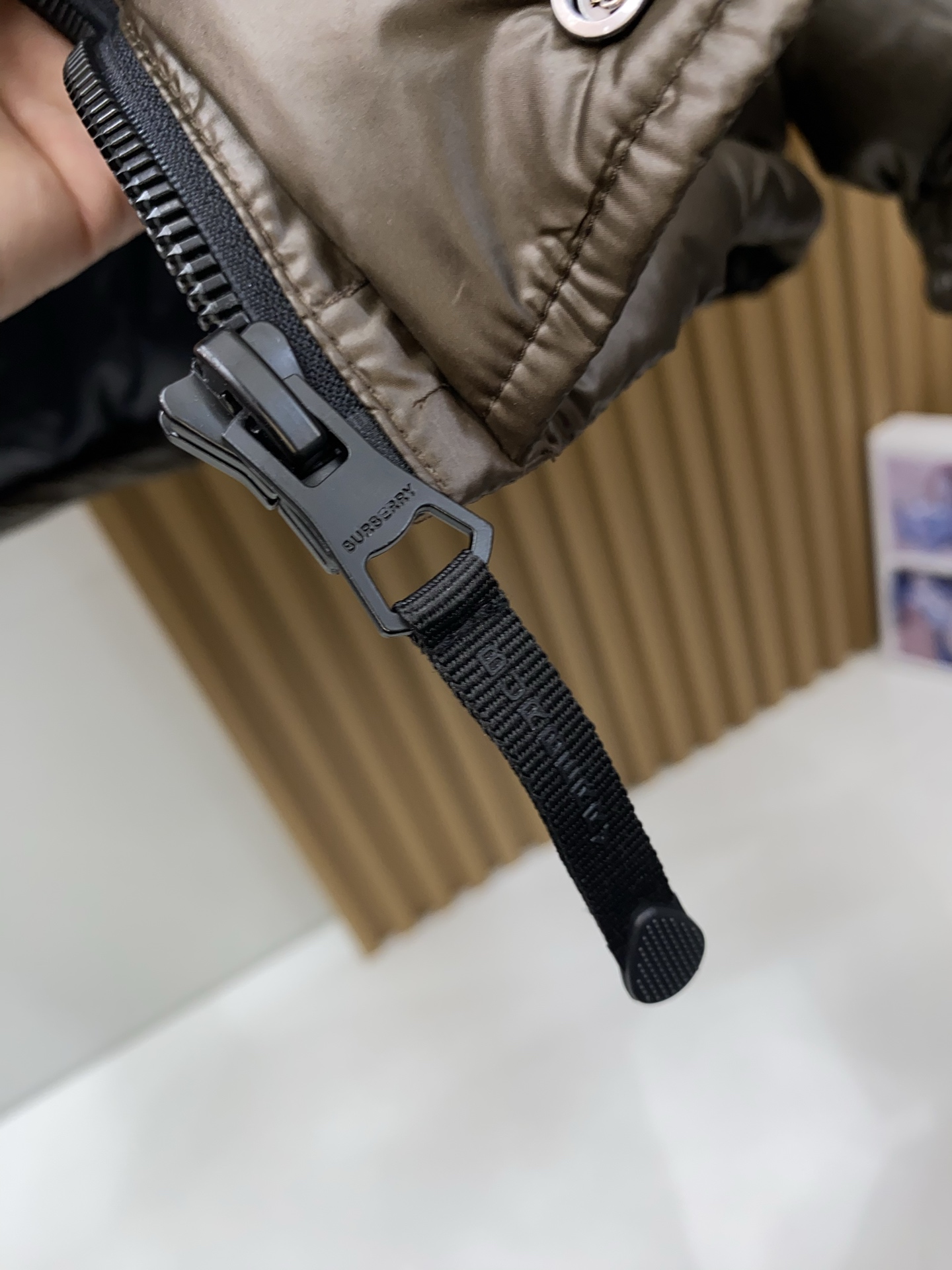 Burberry Male Down Jacket White Duck Down Hooded M-l-xl