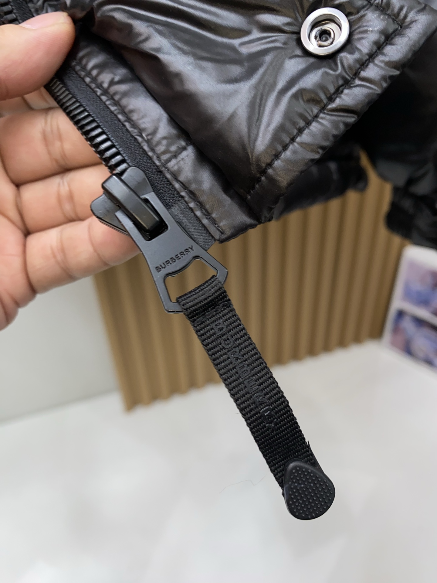 Burberry Male Down Jacket White Duck Down Hooded M-l-xl