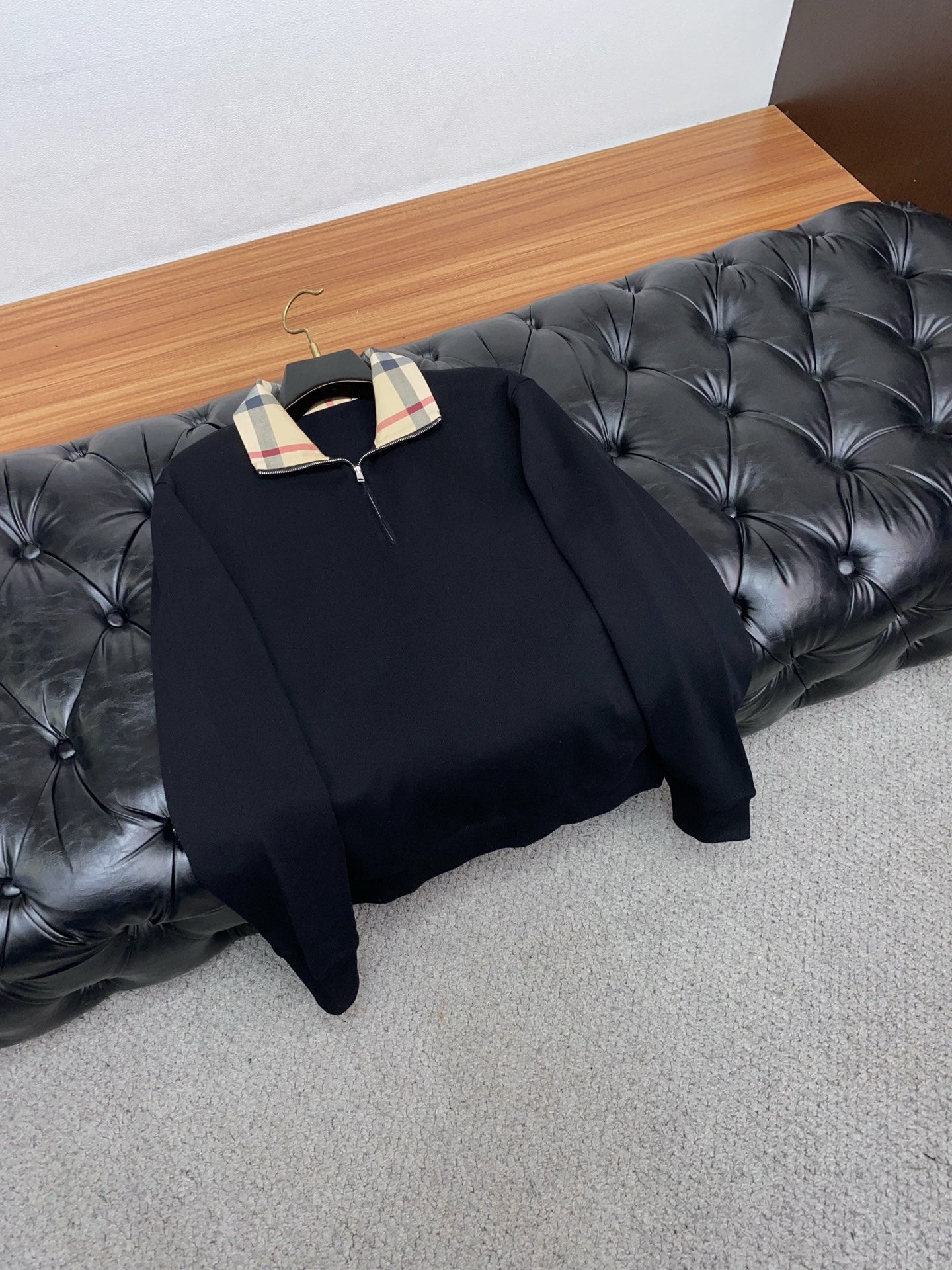 Burberry Male Basic Clothing Wool M-l-xl