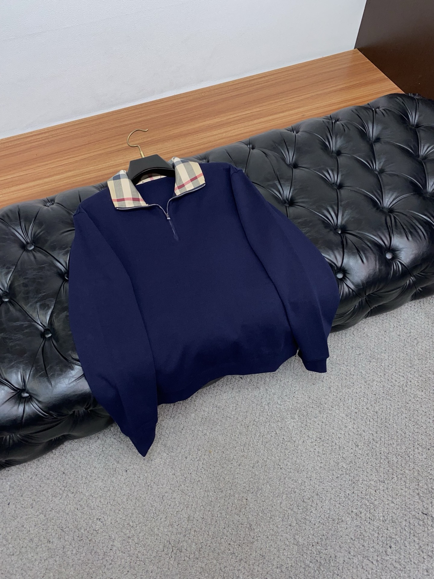 Burberry Male Basic Clothing Wool M-l-xl