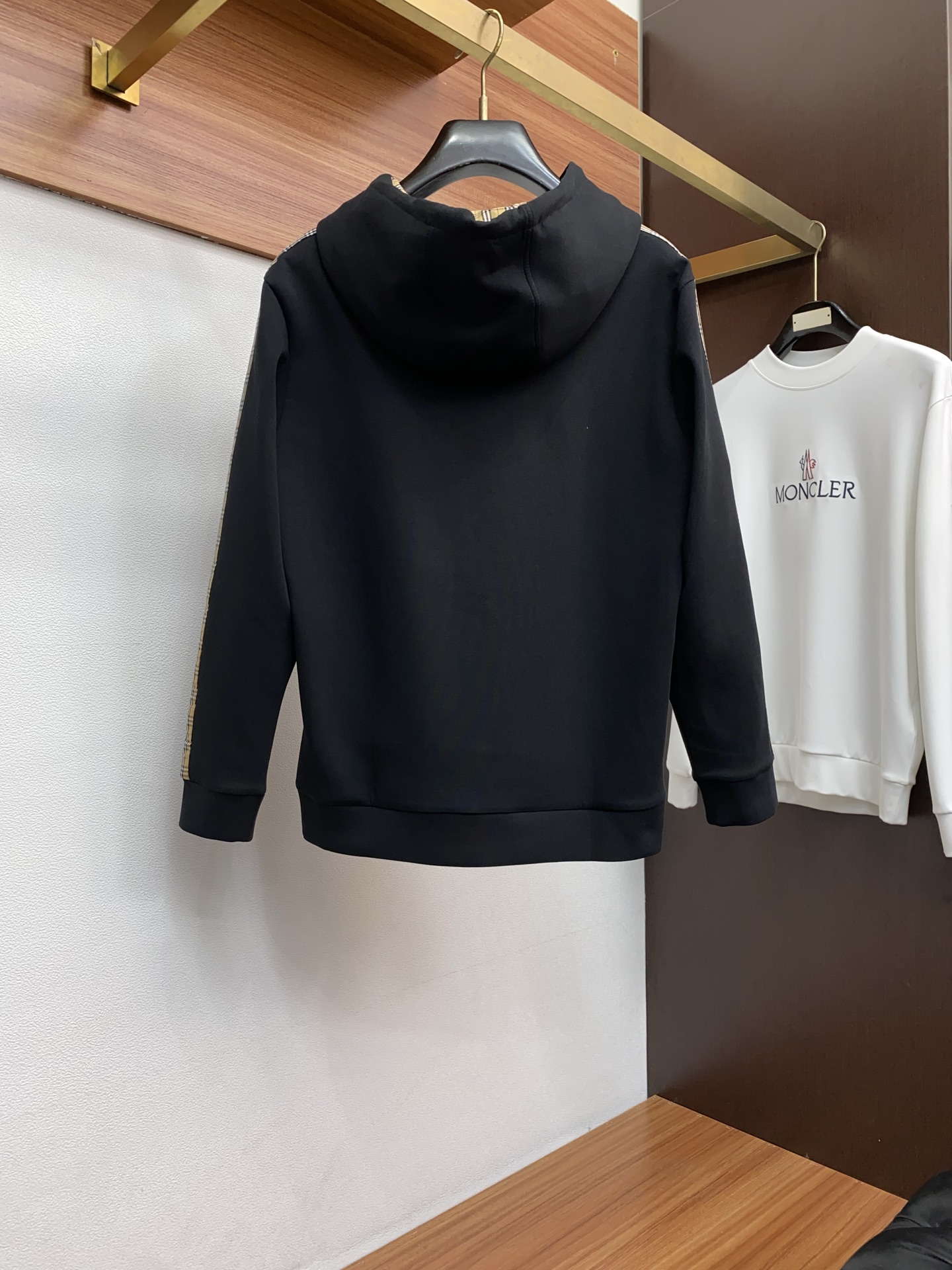 Burberry Male Hoodie Cotton Hooded M-xl