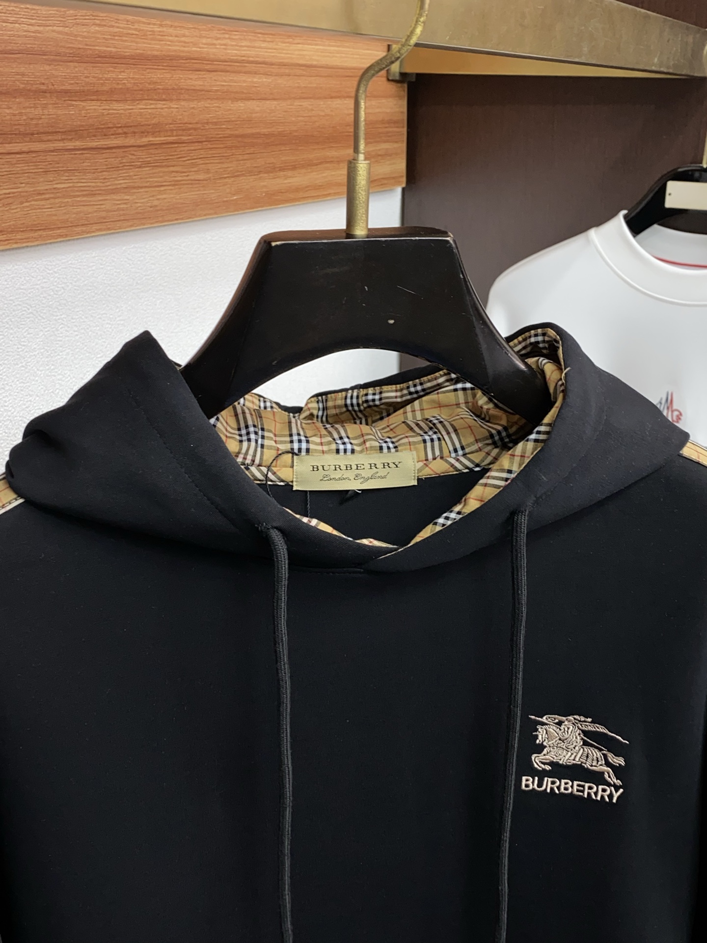 Burberry Male Hoodie Cotton Hooded M-xl