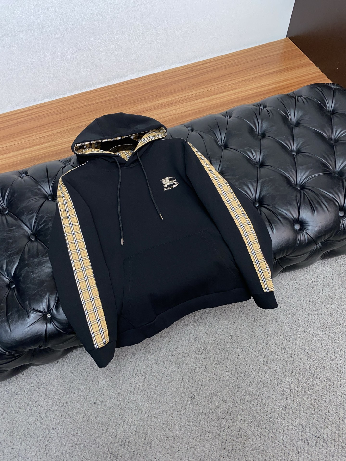 Burberry Male Hoodie Cotton Hooded M-xl