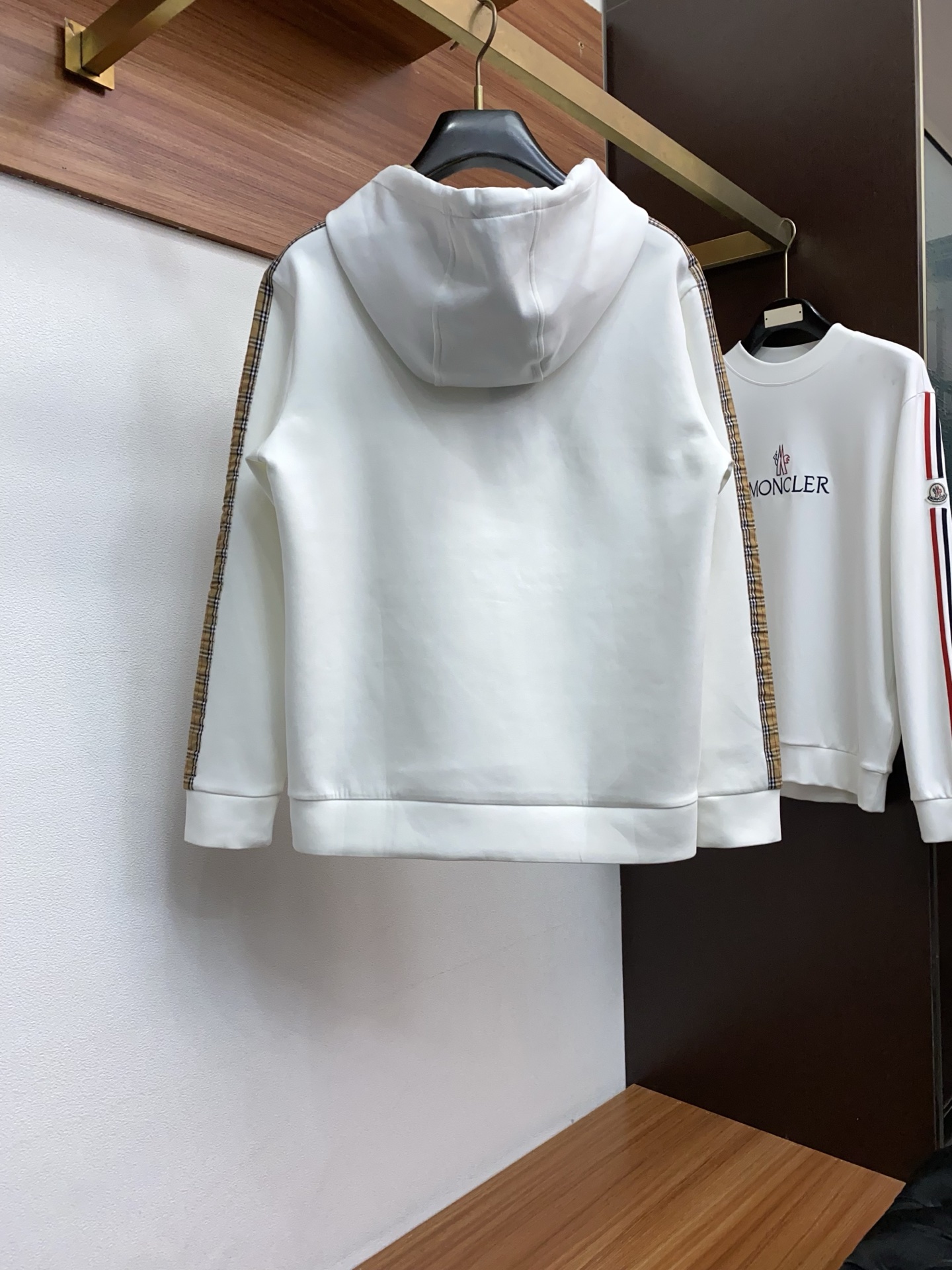 Burberry Male Hoodie Cotton Hooded M-xl